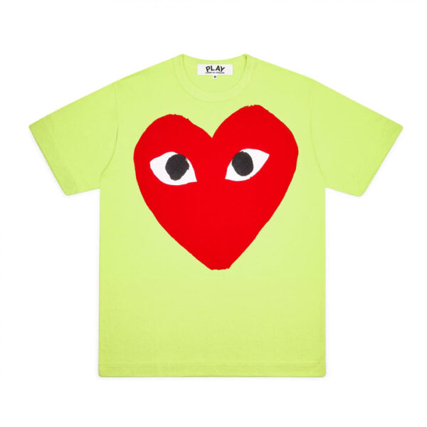 PLAY RED HEART SCREENPRINT T-SHIRT SPRING SERIES