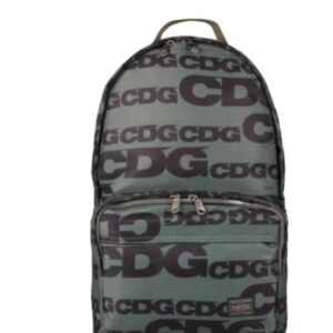 Cdg Grey Nylon Backpack