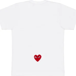 CDG Play T-Shirt White