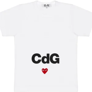 CDG Play T-Shirt White