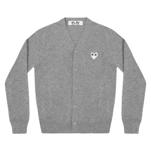 Comme des garcons play men's cardigan hotsell